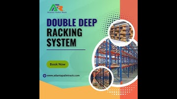 Maximize Warehouse Space with Double Deep Racking! #DoubleDeepRacking #WarehouseStorage #PalletRacks