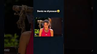 Benim için 😂 Survivor Deniz Çatalbaş Sercan Yıldırım #survivor2026 #sercanyıldırım #denizçatalbaş