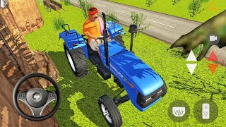 Indian Tractor Driving 3D Simulator Android Game-play 4 🚜🔥 Indian Farming Game's | PlayWheel'z screenshot 5