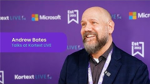 Andrew Bates – Kortext LIVE 2025