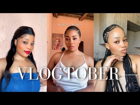 Vlogtober Ep7: New Hair style|“Mini Grocery Haul, School Prep &🍷vibes | Mom Life Vlog”