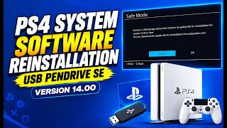 PS4 System Software Reinstallation – USB Pendrive Se Full Guide