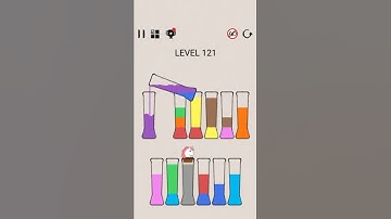 SortPuz level 121, 122, 123, 124, 125 | WalkThrough | Gameplay #shorts