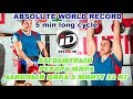 Рекорд мира 5 минут длинный цикл 69 подъемов  Иван Денисов. 5 min Long cycle world record