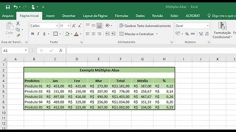 COMO FAZER UMA PLANILHA NO EXCEL (FÁCIL)