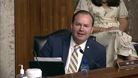 Sen. Lee questions ATF nominee David Chipman about past statements.