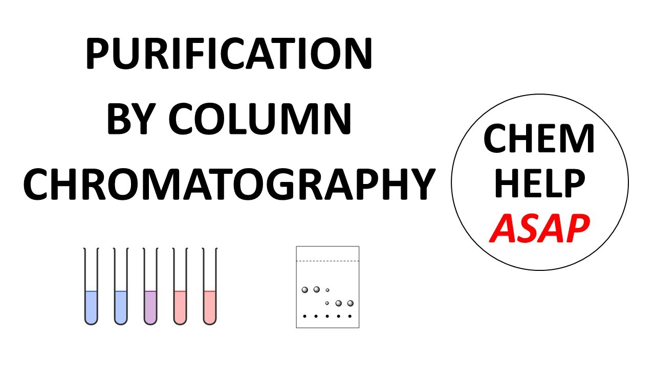column chromatography & purification of organic compounds YouTube
