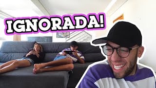 Um Dia Inteiro Ignorando Minha Namorada