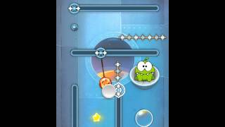 Cut The Rope 8-6 Walkthrough /  Solution (Cosmic Box) Level Guide.
