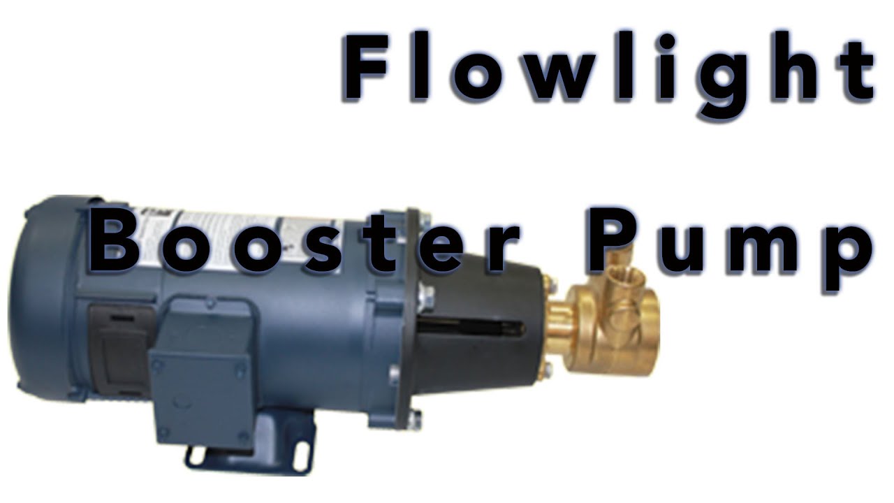 A Work Horse of a Booster Pump YouTube