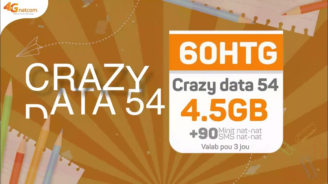 PLAN CRAZY DATA YouTube