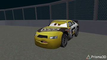 prisma 3d pixar cars test animation #2