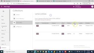 Lesson106 - Save Repeating Section Data From Secondary List - Power Apps 1000 Videos