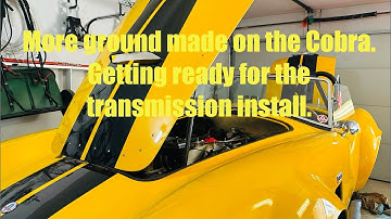 Factory Five Racing Shelby 427 S/C Cobra Roadster - engine rear reassembly clutch flywheel main seal