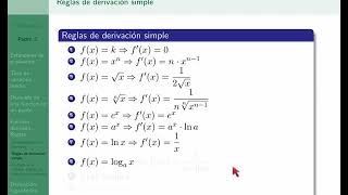 Derivación de funciones #4: Función derivada. Propiedades y reglas de derivación simple (Teoría) screenshot 1