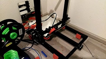 creality CR-10 Stepper damper xyz cube printing