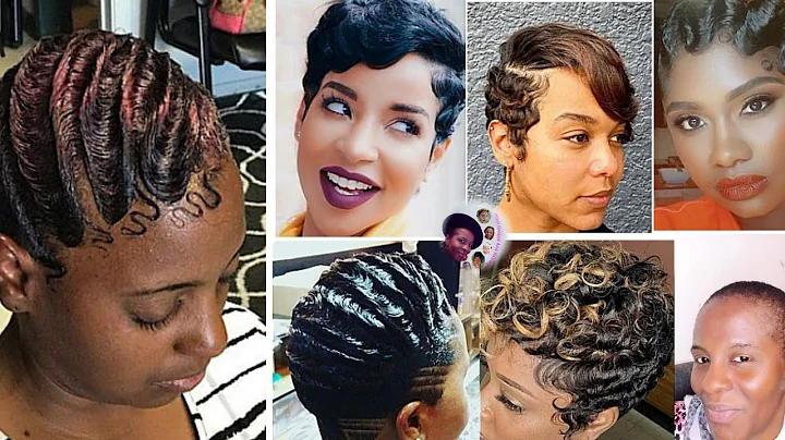 18 HOTTEST FINGER WAVES SHORT HAIRSTYLES FOR BLACK WOMEN.