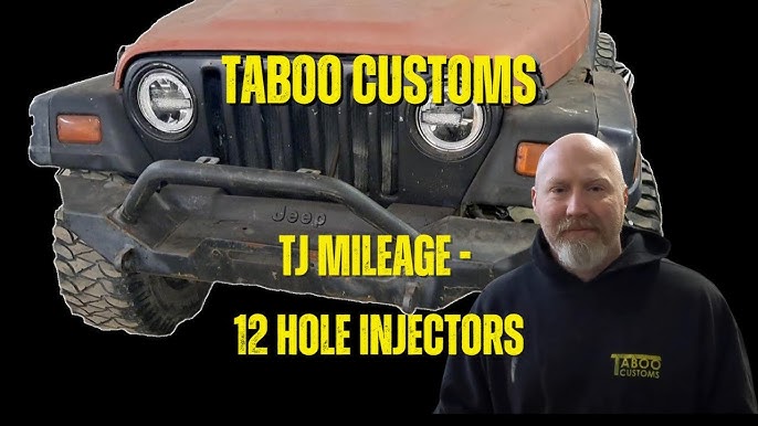 12 hole fuel injectors! Jeep Wrangler TJ - YouTube