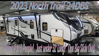 2023 North Trail 24DBS Bunk House Trailer by Heartland RV @ Couchs RV Nation a RV Review Tour