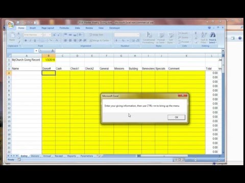 Weekly Giving Demo- Donation Software for Churches