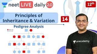 NEET: Principles of Inheritance & Variation - L14 | Live Daily 2.0 | Unacademy NEET | Pradeep Singh