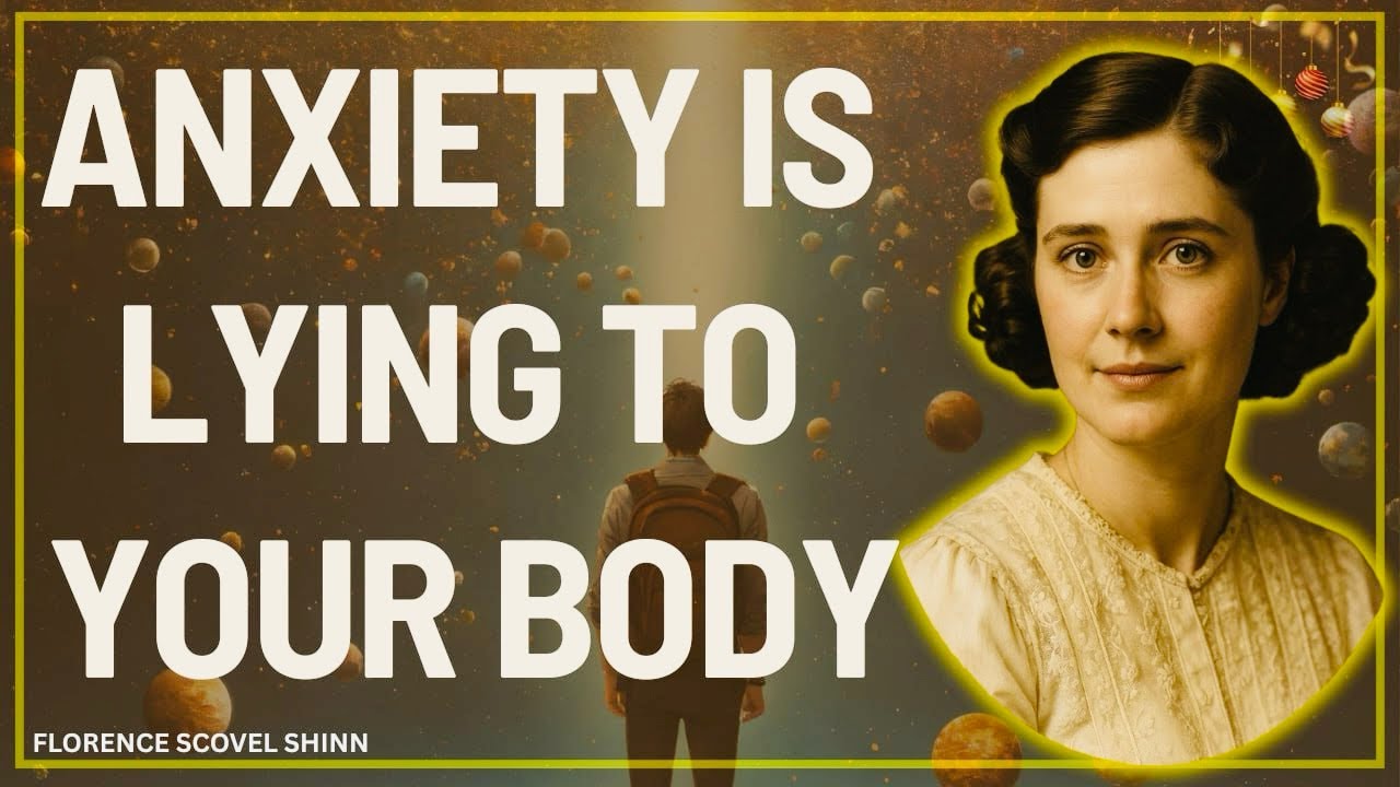 I Spoke These Words Daily and My Anxiety Finally Broke / Florence Scovel Shinn 