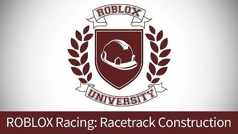 ROBLOX Racing 7: Scripting Intro, Pt. 1 (ROBLOX U Tutorial)