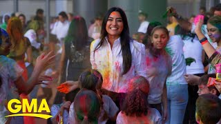 A look at the Holi festivities around the world