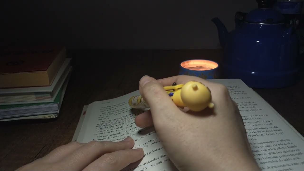 Asmr Türkçe /Biraz Kitap, Biraz Sohbet💛📚