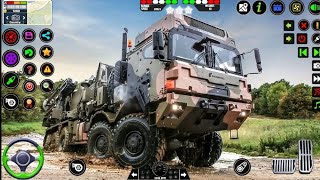 Indian army check post point, Offroad Army Cargo Truck game truck simulator 3d, Indian army truck 3d screenshot 2