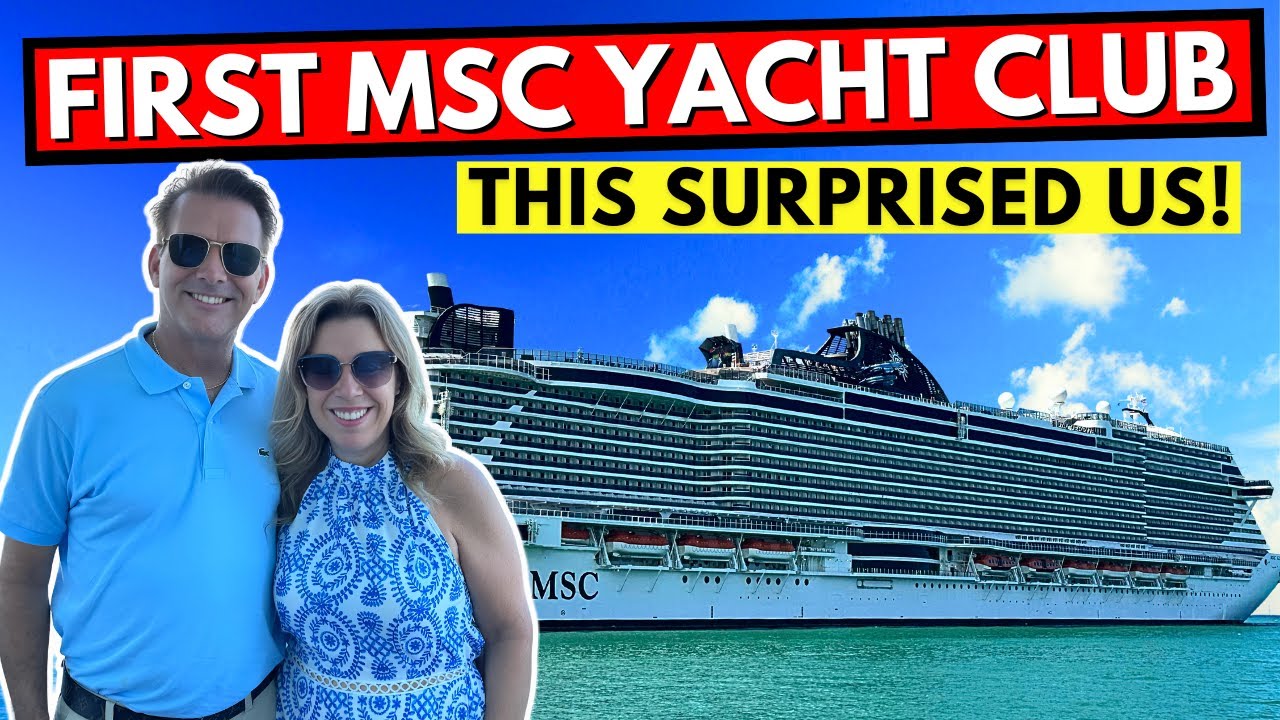 This MSC Cruise Is DIFFERENT! MSC Yacht Club Embarkation Day & First Impressions