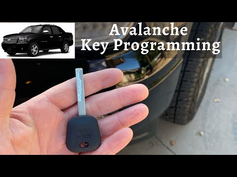 How To Program A Chevy Avalanche Key 2007 - 2013 DIY Chevrolet Transponder Ignition