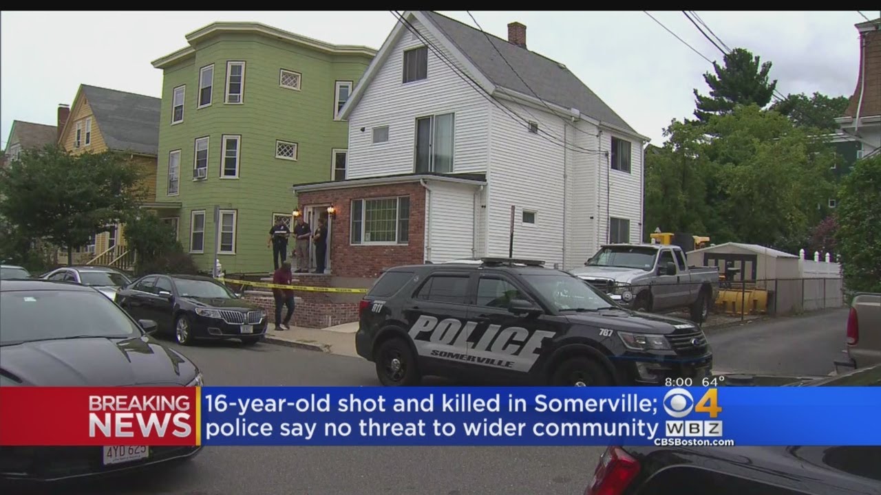 16-Year-Old Killed In Somerville Shooting - YouTube