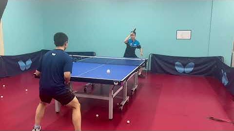 Butterfly Training Tips with Bob Chen - After Serve Backhand and Forehand Attack