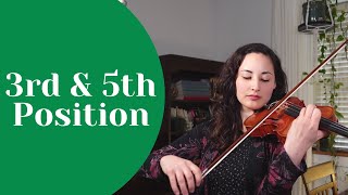 Shifting from 1st, 3rd, 5th position | Exercise for violin students