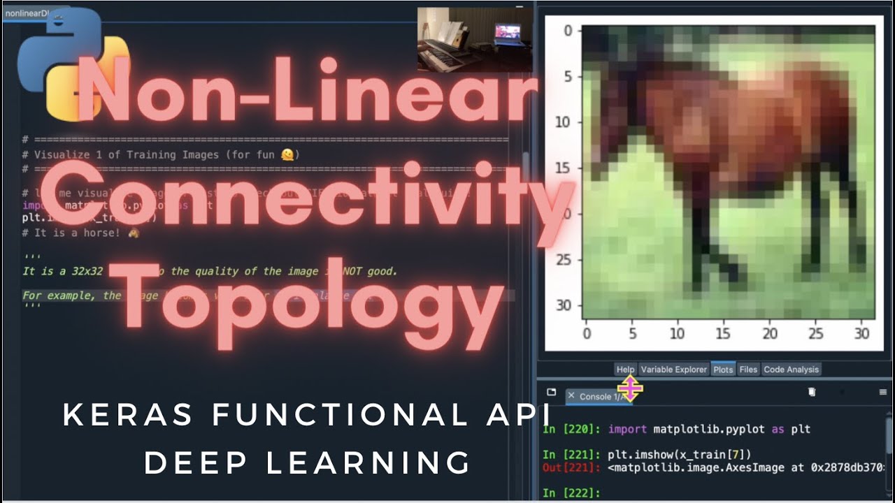 #Python | Non-linear Connectivity Topology | #ResNet #DeepLearning # ...