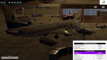 Zibo - Advanced Checklist Demo Flight