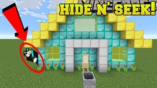 Minecraft: MINECRAFTERS HIDE AND SEEK!!  Morph Hide And Seek  Modded MiniGame