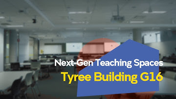 Next-Gen Teaching Spaces Tech - Tyree Energy Technology Building G16