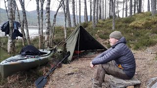 Kayaking and Wildcamping In Glen Affric