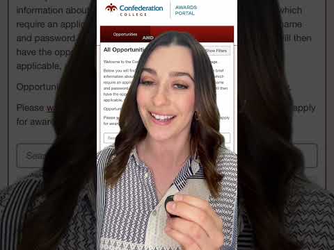 Awards And Bursaries Confederation College