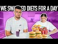 I Swapped Diets with my Girlfriend for 24 Hours...