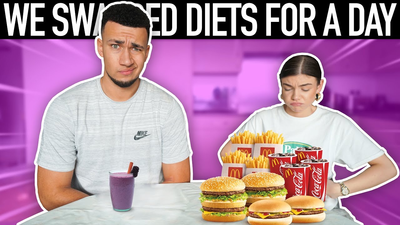 I Swapped Diets with my Girlfriend for 24 Hours...