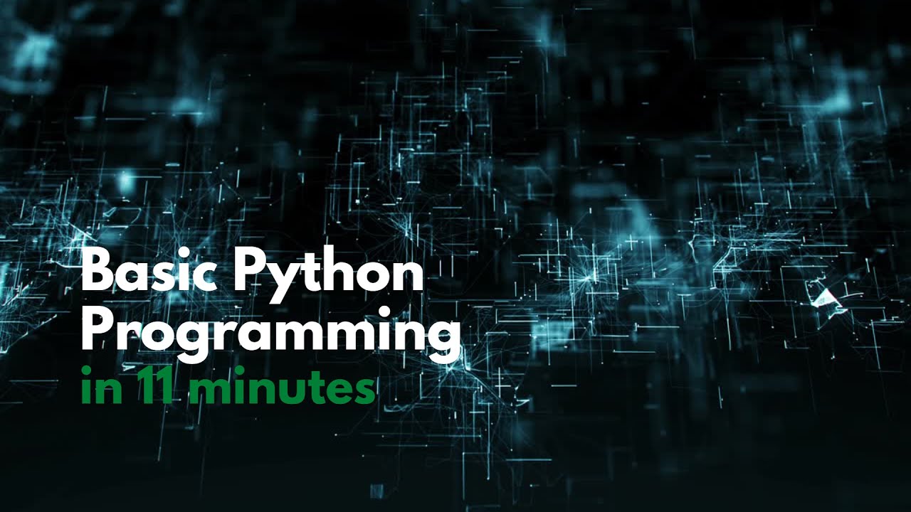 Basic Python Programming _ User Input, Arithmetic Operators, If Else ...