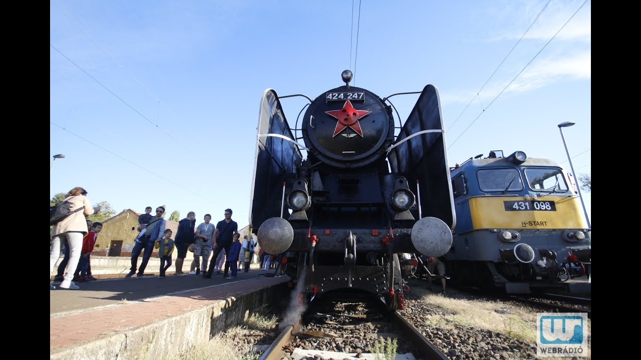 Gőzfelhős pendli Szeged és Hódmezővásárhely között.