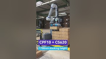 Elite Robots CP Series Palletizing at Turbogrun plant, Germany