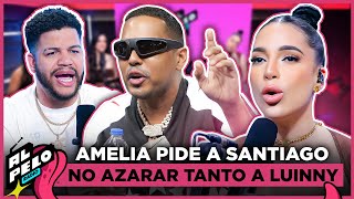 Amelia Alcantara Arremete Contra Santiago Matías Por Azarar A Luinny Y No Soltarla Con Sus Ataques