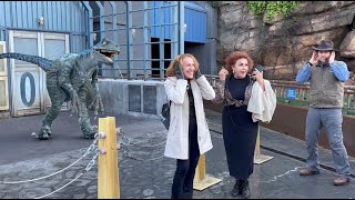 Raptor Encounter show | Visitors were surprised when they saw Blue! Universal Studios Hollywood 2024