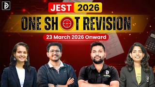 One Shot Revision JEST 2026 | Revision Batch 2026 | D PHYSICS