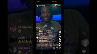 Memo600 dissing fbg duck on ig live 📺